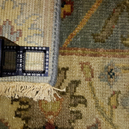 Canvello Hand Made Formal All Over Indo Mahal Rug - 2'7'' X 11'9''